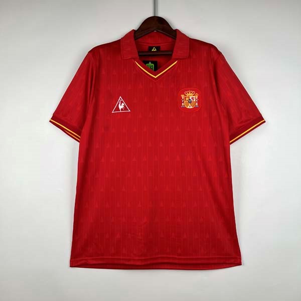 Tailandia Camiseta Espana Replica Primera Ropa Retro 1988-1991